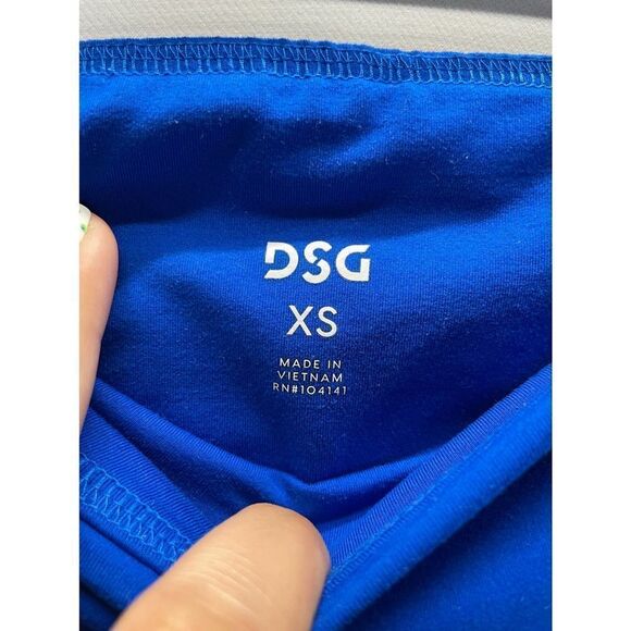 DSG Blue Leggings with side Pockets Womens size XS - Picture 4 of 7